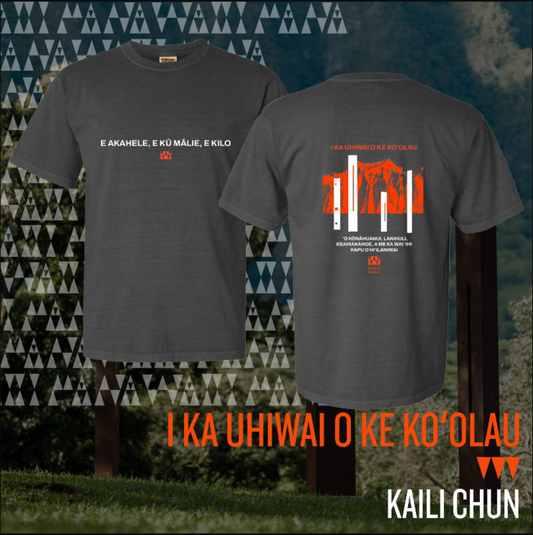 Wahi Pana: I Ka Uhiwai o Ke Koʻolau Tee